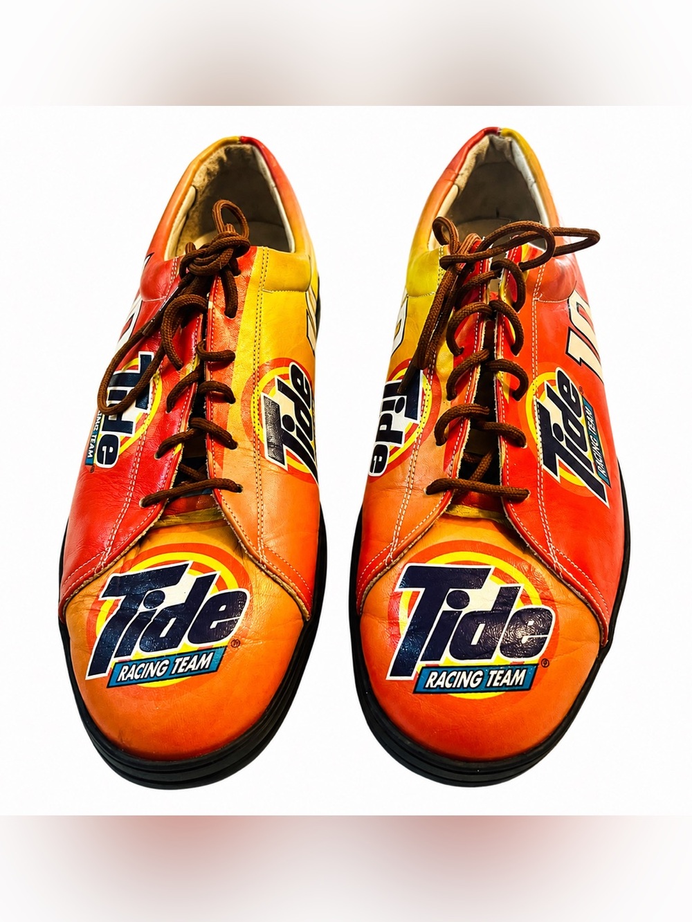 Vintage Tide Racing Team #10 NASCAR leather shoes